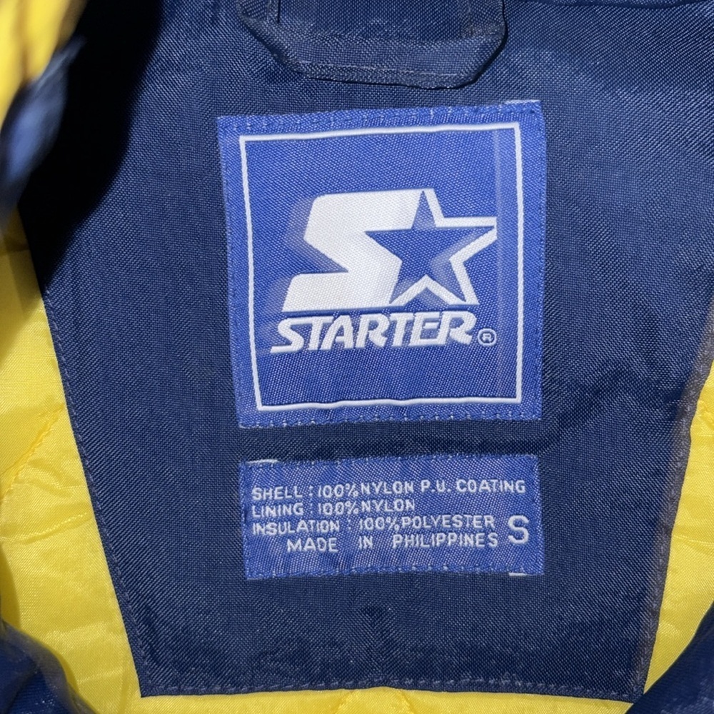 West Virginia Mountaineers Starter 90s Pullover Kangaroo Pocket VINTAGE- RARE sm - Picture 3 of 10